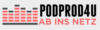 Logo podprod4u.de Ab ins Netz